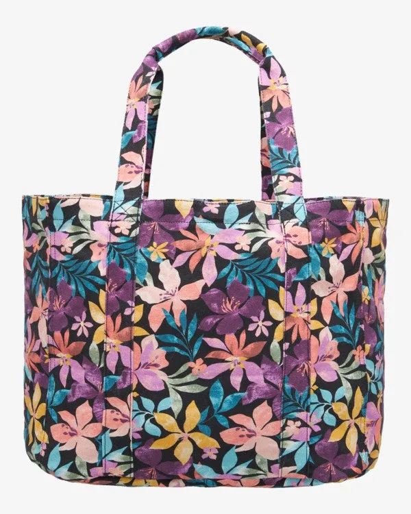 Billabong Women's Playa Del Sol Tote Bag Night Tropical EBJBT00109-BQT0