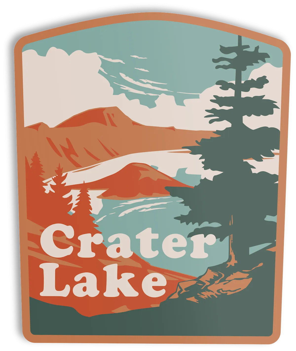 Crater Lake Sticker
