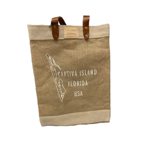 Large Captiva Island Market Bag