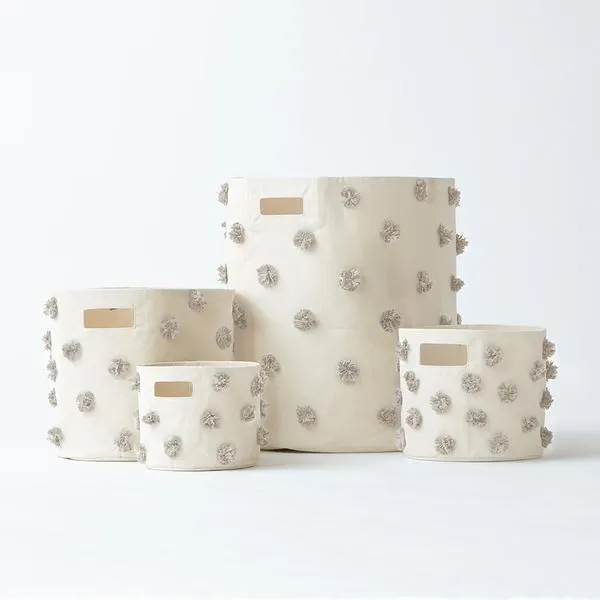 Pom Pom Storage - Grey by Pehr