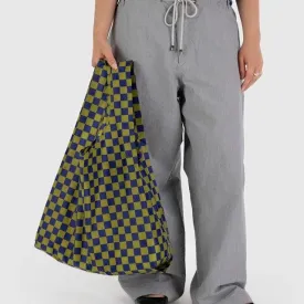 Standard Baggu - Pear Navy Check