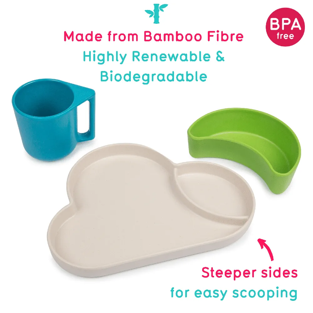 TUM TUM Eco Cloud Dining Set - Blue/Green